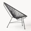 Plastic Wickerwork Lounge Chair Bahia