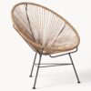 Plastic Wickerwork Lounge Chair Bahia