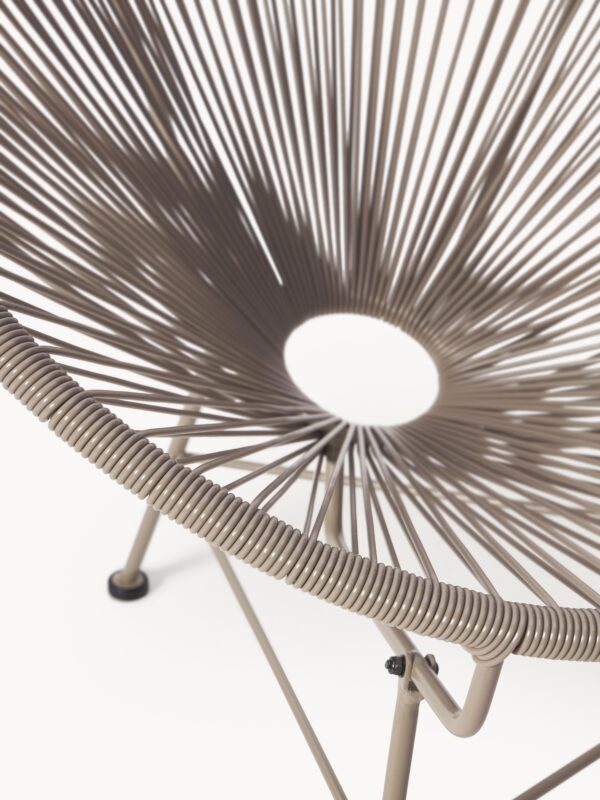 Plastic Wickerwork Lounge Chair Bahia