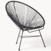 Plastic Wickerwork Lounge Chair Bahia