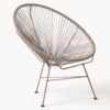 Plastic Wickerwork Lounge Chair Bahia