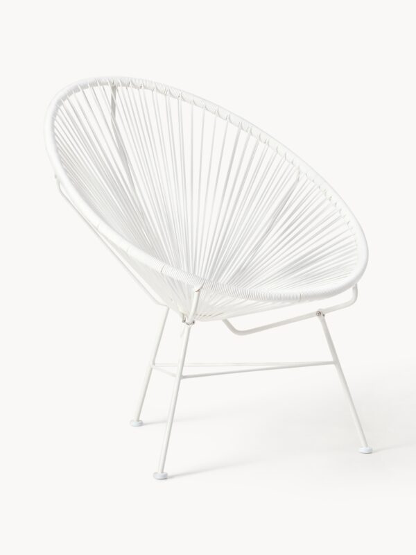 Plastic Wickerwork Lounge Chair Bahia