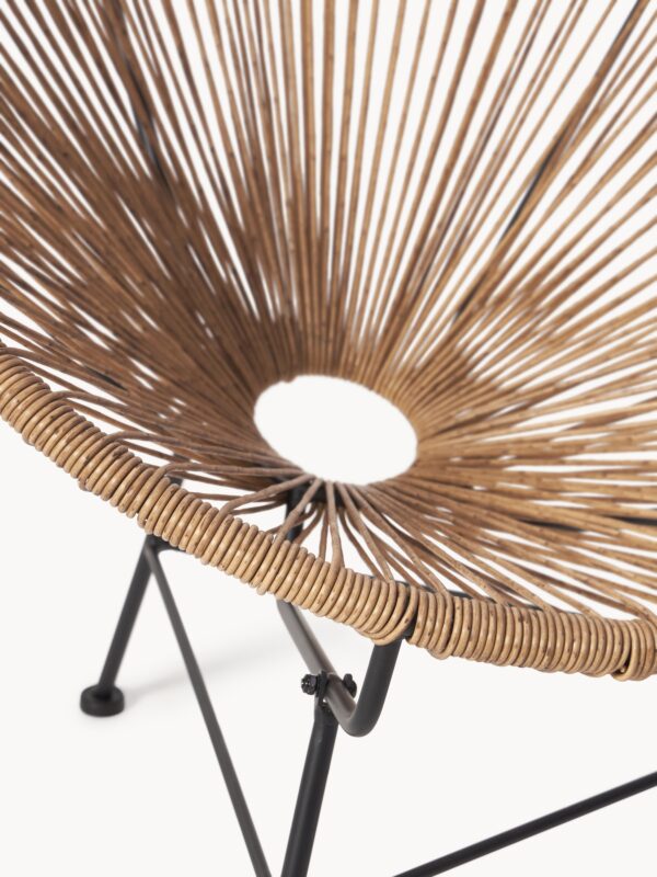 Plastic Wickerwork Lounge Chair Bahia