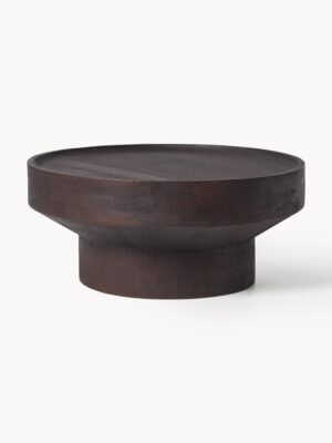 Round Mango Wood Coffee Table Benno
