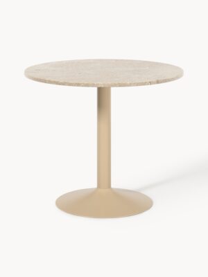 Round Marble Dining Table Miley, Ø 90 cm