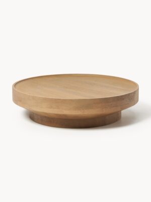 Round XL Mango Wood Coffee Table Benno