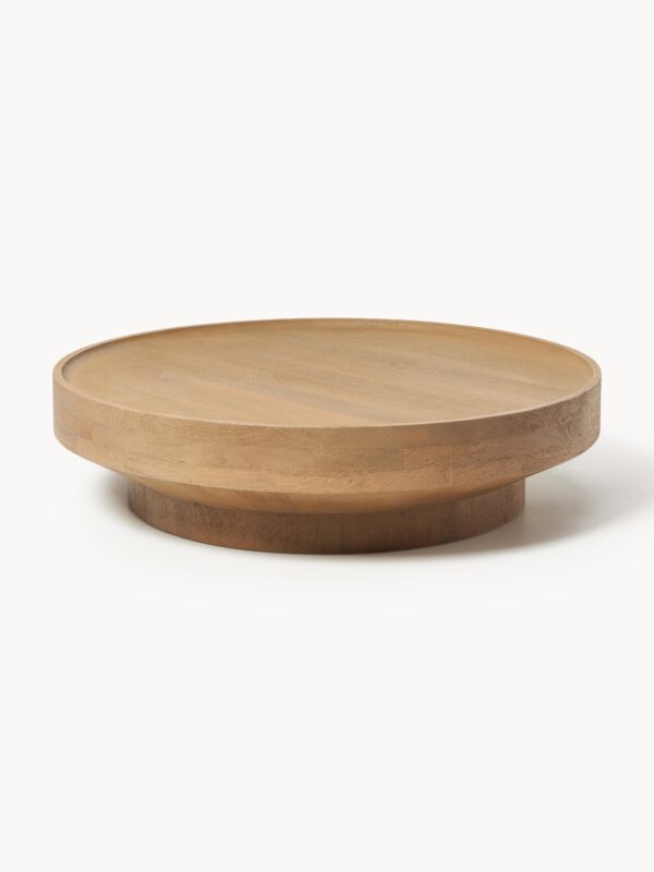 Round XL Mango Wood Coffee Table Benno