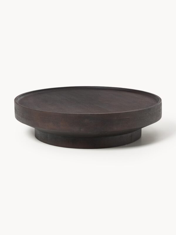 Round Xl Mango Wood Coffee Table Benno