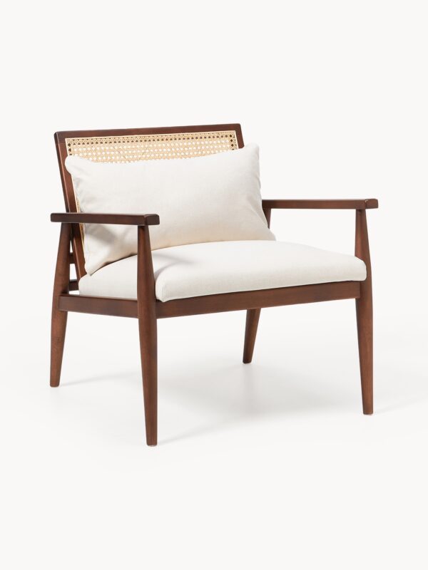 Rubberwood Lounge Chair Manuell
