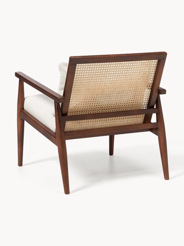 Rubberwood Lounge Chair Manuell