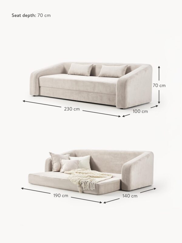Sofa Bed Eliot (3-seater)