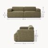 Sofa Melva (3-seater)