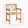 Teak Wood Garden Chair Rosenborg