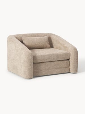Teddy Bouclé Armchair Bed Eliot
