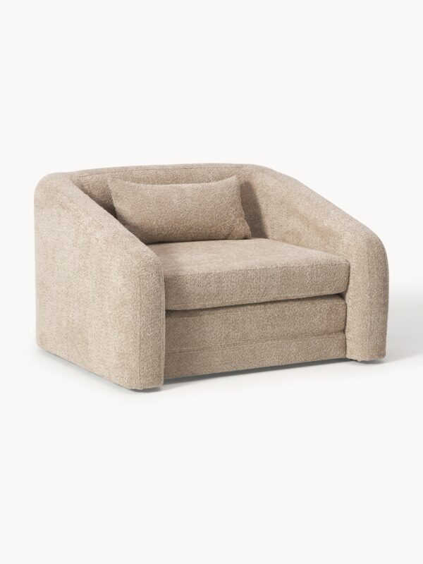 Teddy Bouclé Armchair Bed Eliot