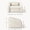 Teddy Bouclé Chair Bed Eliot
