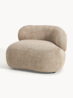 Teddy Bouclé Lounge Chair Alba