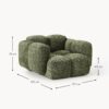 Teddy Bouclé Lounge Chair Tayla