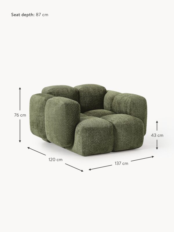Teddy Bouclé Lounge Chair Tayla