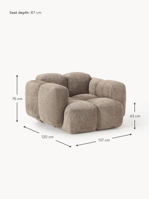 Teddy Bouclé Lounge Chair Tayla