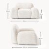 Teddy-Bouclé Lounge Chair Wolke