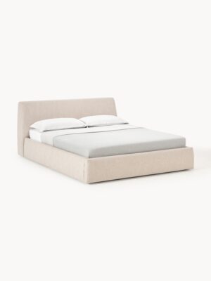 Upholstered Bed Cloud with Storage Space