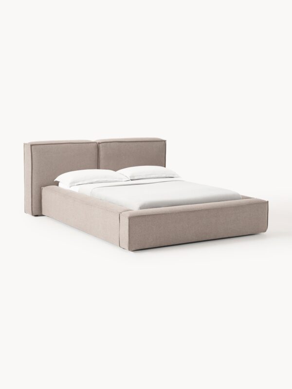 Upholstered Bed Lennon with Storage Space