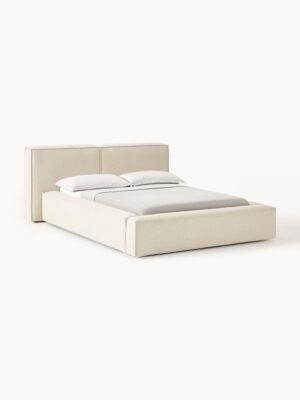 Upholstered Bed Lennon with Storage Space