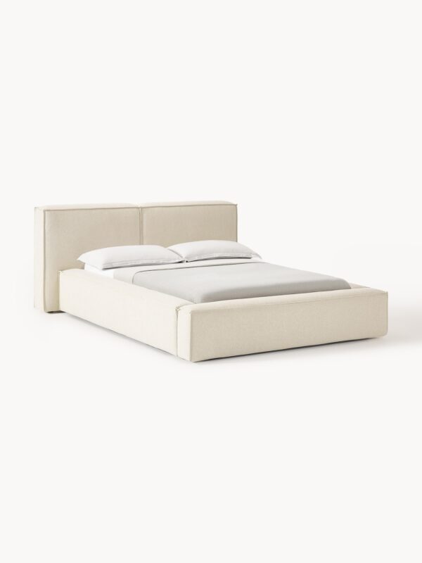 Upholstered Bed Lennon with Storage Space
