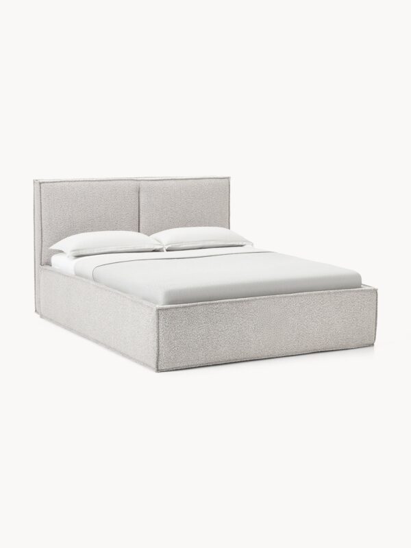 Upholstered Bouclé Bed Dream with Storage