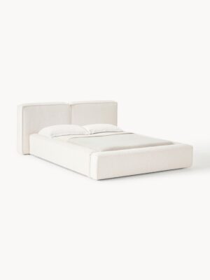 Upholstered Bouclé Bed Lennon