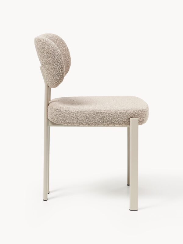 Upholstered Bouclé Dining Chair Adrien
