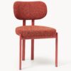 Upholstered Bouclé Dining Chair Adrien
