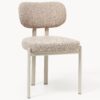 Upholstered Bouclé Dining Chair Adrien