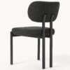 Upholstered Bouclé Dining Chair Adrien