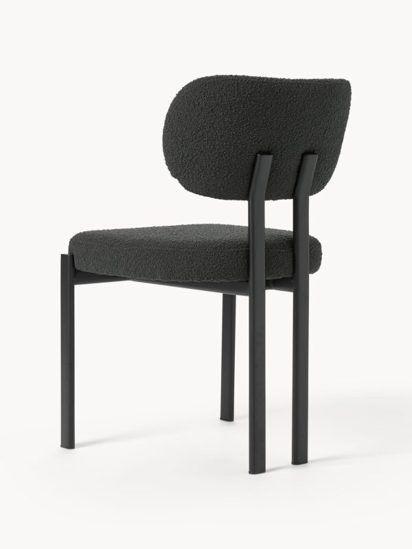 Upholstered Bouclé Dining Chair Adrien