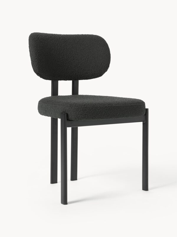 Upholstered Bouclé Dining Chair Adrien