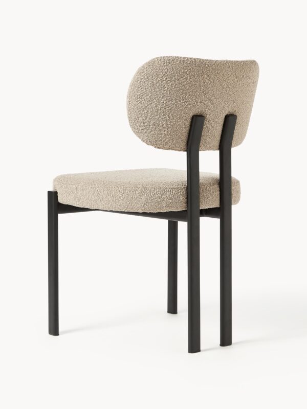 Upholstered Bouclé Dining Chair Adrien
