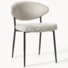 Upholstered Dining Chairs Adele, Set of 2