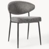 Upholstered Dining Chairs Adele, Set of 2