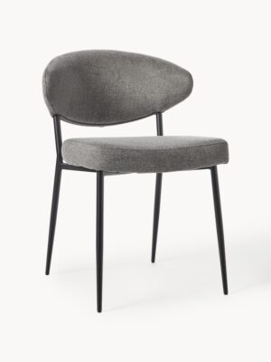 Upholstered Dining Chairs Adele, Set of 2