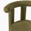 Upholstered Velvet Chair Calan