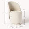 Upholstered Velvet Chair Zeyno