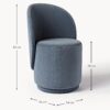 Upholstered Velvet Chair Zeyno