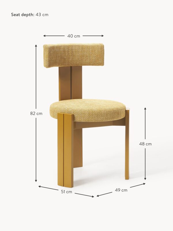 Upholstered Wooden Dining Chair Katya