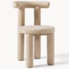 Velvet Upholstered Chair Calan