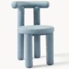 Velvet Upholstered Chair Calan