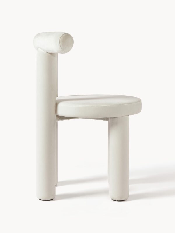 Velvet Upholstered Chair Calan