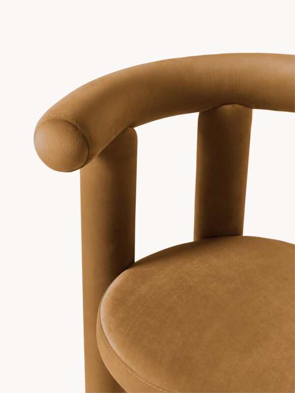 Velvet Upholstered Chair Calan