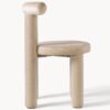 Velvet Upholstered Chair Calan